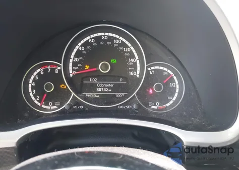 2014 Volkswagen Beetle 2.0T R-Line из США, поврежденный, VIN 3VW7T7AT5EM813875